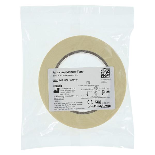Hu-Friedy IMS-1248 IMS Autoclave Monitor Tape Surgery Chemical Indicator 3/4 EXP Jun 2026 Hu-Friedy IMS-1248 IMS Autoclave Monitor Tape Surgery Chemical Indicator 3/4 EXP Jun 2026